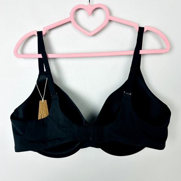 Skims NWT Onyx Fits Everybody T-Shirt Seamless Demi Bra Size 42C - Picture 5 of 8